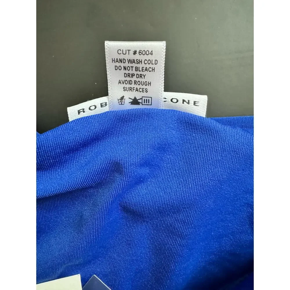 Robin Piccone Swim Bottom, Blue, L, NWT